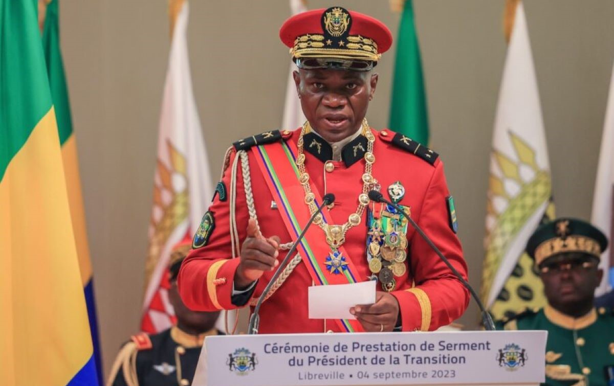 le Général Brice Clotaire Oligui Nguema, président de la Transition gabonaise