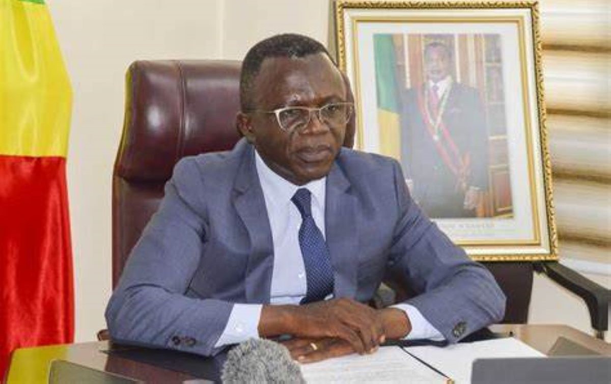 Ludovic Ngatse, ministre du Budget, des Comptes publics et du Portefeuille public du Congo.