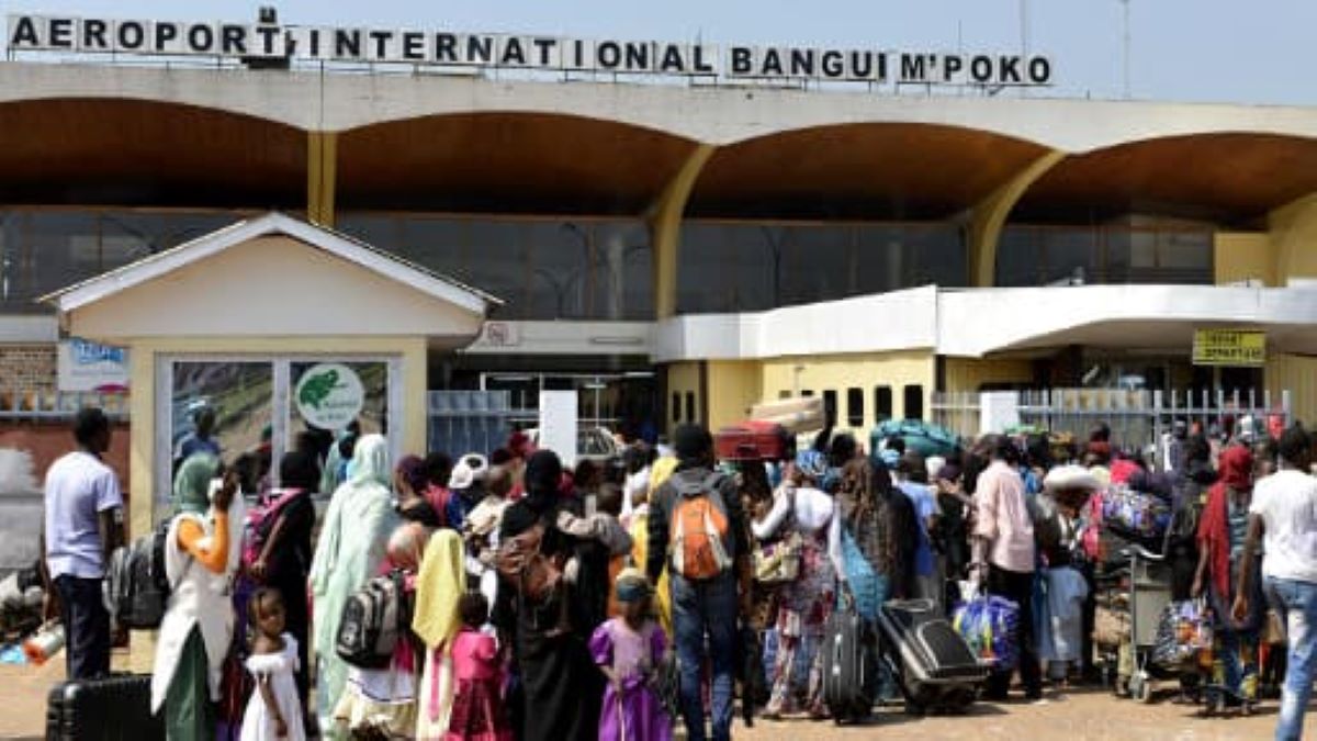 l’aéroport international de Bangui-M'Poko en RCA