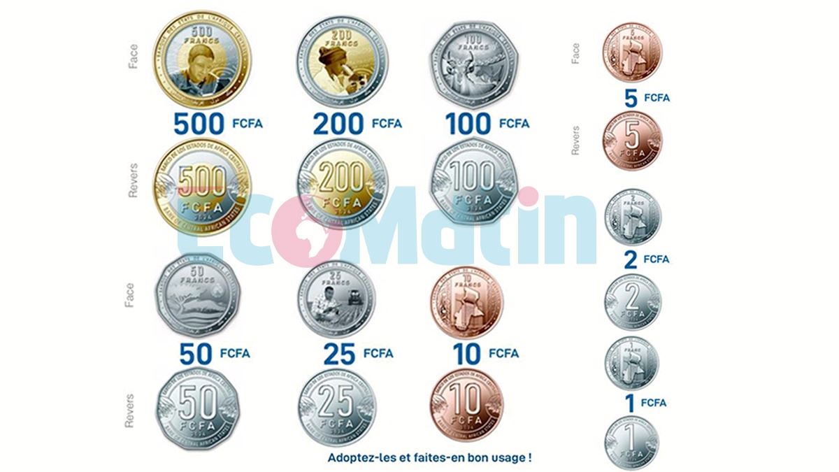 CEMAC La BEAC Met En Circulation Sa Nouvelle Gamme De Pi ces De Monnaie