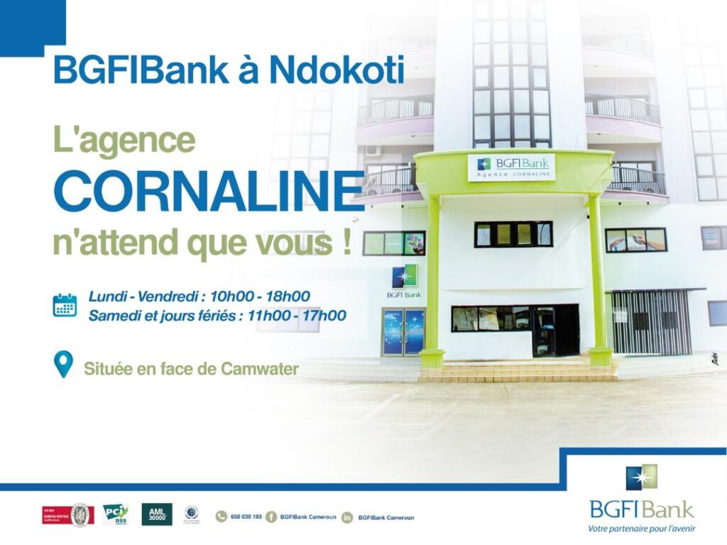 inauguration agence cornaline bgfibank douala ndokoti